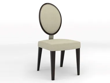 RESORT 3 - Medallion upholstered fabric chair by Costantini Pietro - view 2